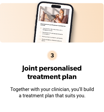 menopause - 3 - joint personalised treatment plan